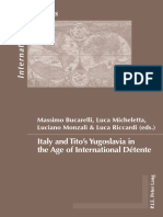 Italy and Titos Yugoslavia in The Age of International Detente 9782875743138 9783035265873 2875743139 - Compress