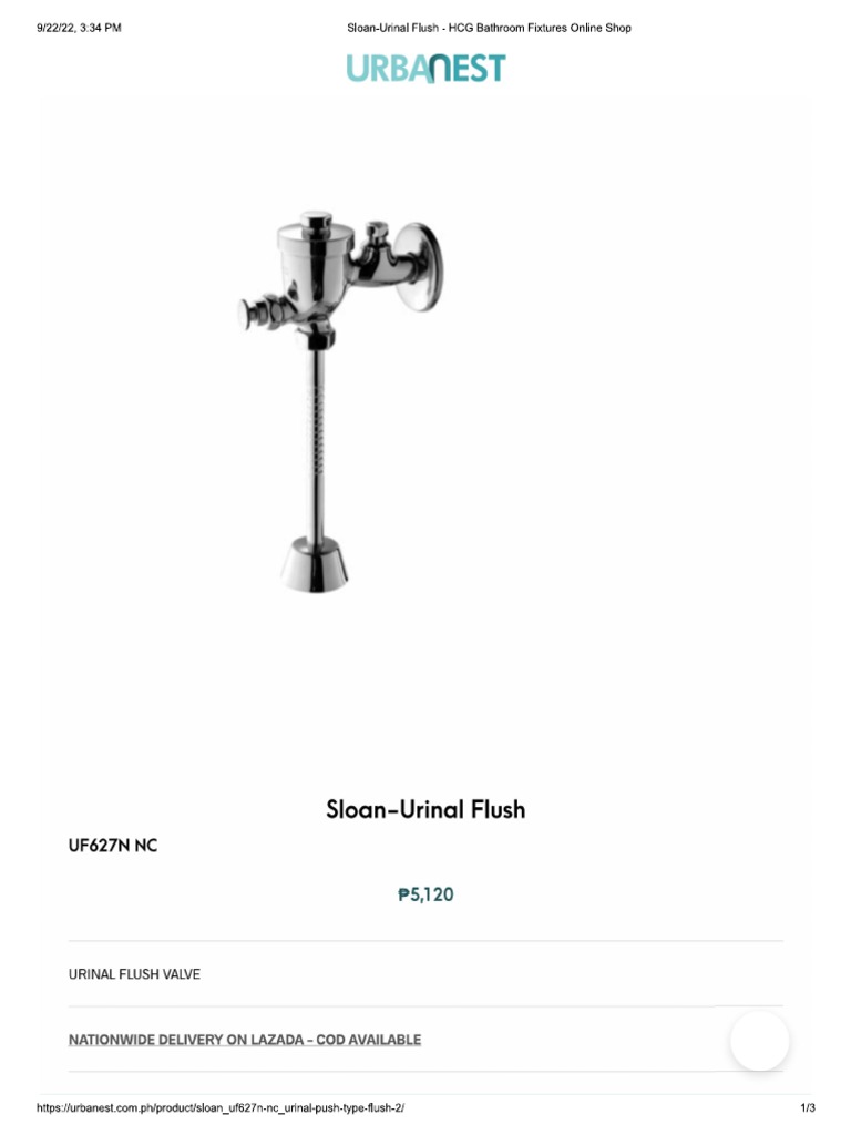 sloan-urinal-lever-pdf