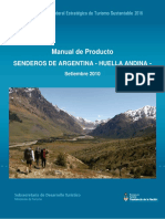 Manual de Producto - : Senderos de Argentina - Huella Andina