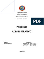 Proceso Administrativo Trabajo