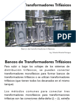 Bancos Transformadores Trifásicos