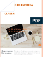 CLASE 6 - El Tráfico Jurídico de La Empresa