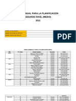 Plan de Trabajo Anual Nivel Medio