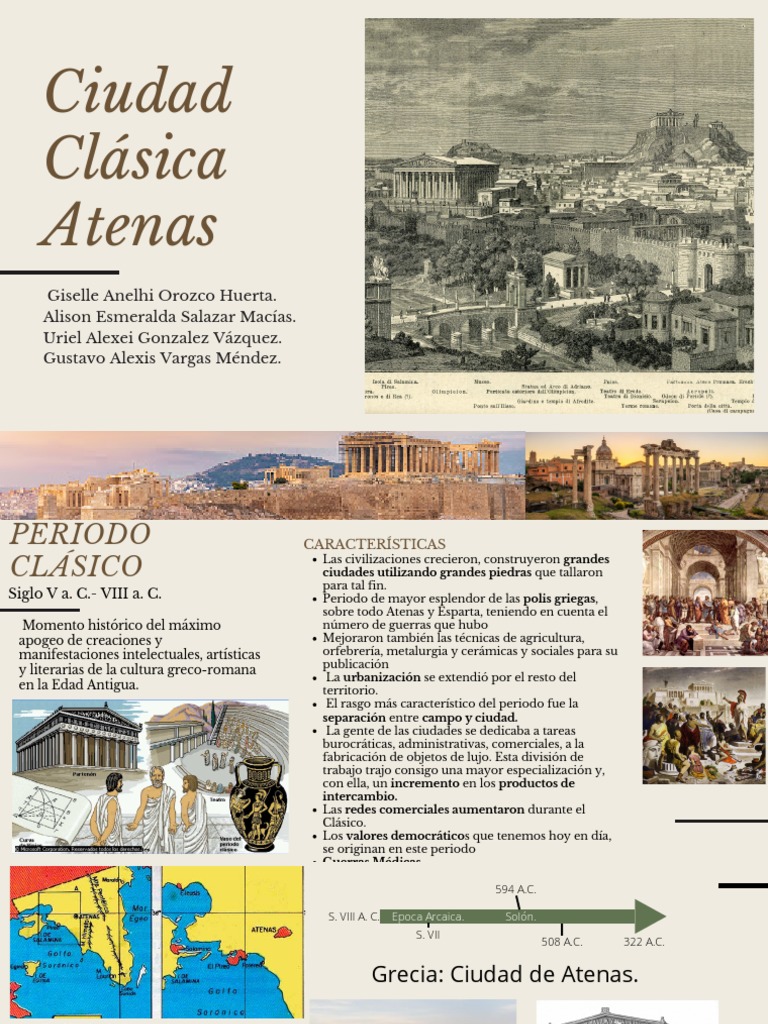 Características de la Antigua Atenas | PDF | Atenas | Antigua Grecia