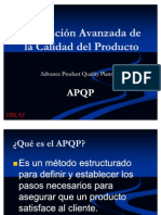 Planeación Avanzada de La Calidad Del Producto