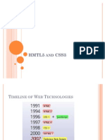 Hmtl5 and Css3