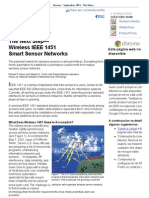 Sensors - September 2001 - The Next Step - A Wireless IEEE 1451 Standard For Smart Sensor Networks