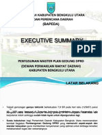 Executive Summary Executive Summary: (Bapeda) (Bapeda)