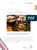 Gastronomía mexicana patrimonio de la humanidad