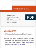 A Brief Introduction To CFD