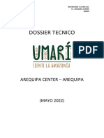 Dossier Tecnico - Arequipa Center - Umari