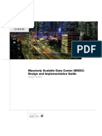 Massively Scalable Data Center (MSDC) Design and Implementation Guide