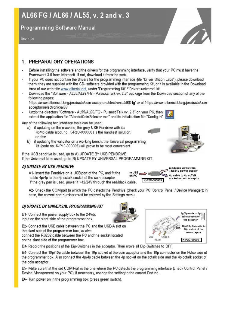 AL66 Programming Software Manual | PDF | Electrical Connector | Relay