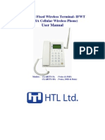 Integrated Fixed Wireless Terminal User Manual