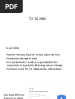 Variables PDF