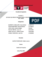 AVANCE 1 - Estudio de Prefactibilidad para La Industralización Del Tarwi