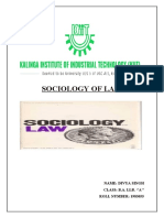 SOCIOLOGY OF LAW: KEY CONCEPTS
