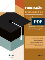 E-BOOK Formação Docente - Pilar Da Educação para o Desenvolvimento Da Sociedade A Partir Dos Programas PIBID e PRP em Suas Diferentes Linguagens 2
