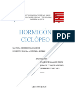 Hormigón Ciclópeo