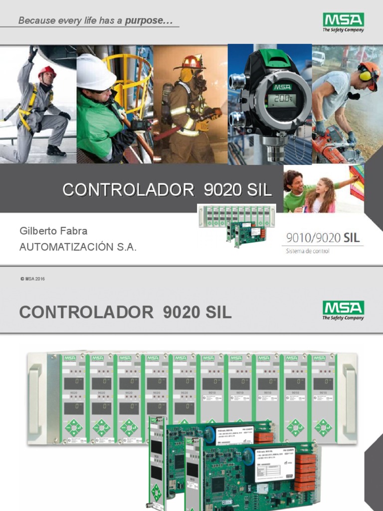 Controlador 9020 SIL | PDF | Química