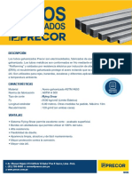 FT Tubos Galvanizados Precor