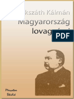 Mikszath Kalman Magyarorszag Lovagvarai