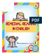 Remedial Reading in English