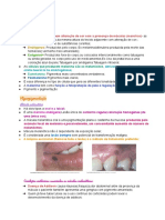 Patologia Bucal-Lesões pigmentares