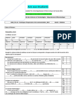 Modèle de QCM Pour lEMD