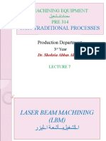 Lec7 - Machining Equipment - PRE 314 - New