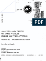 Analysis and Design of Space Vehicle Flight Control Systems