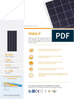 RS6E-P 36-Cell 170W 14.5% Efficient Poly-Crystalline Solar Module