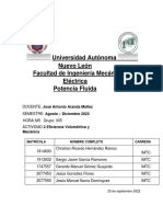 Actividad 2 Eficiencia Volumetrica y Mecanica