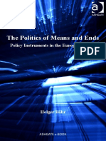 Bähr - The Politics of Means and Ends