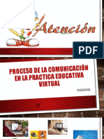 Proceso de La Comunicacion de La Practica Educativa Virtual