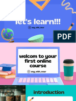 1st Class For Learning From 0 PDF