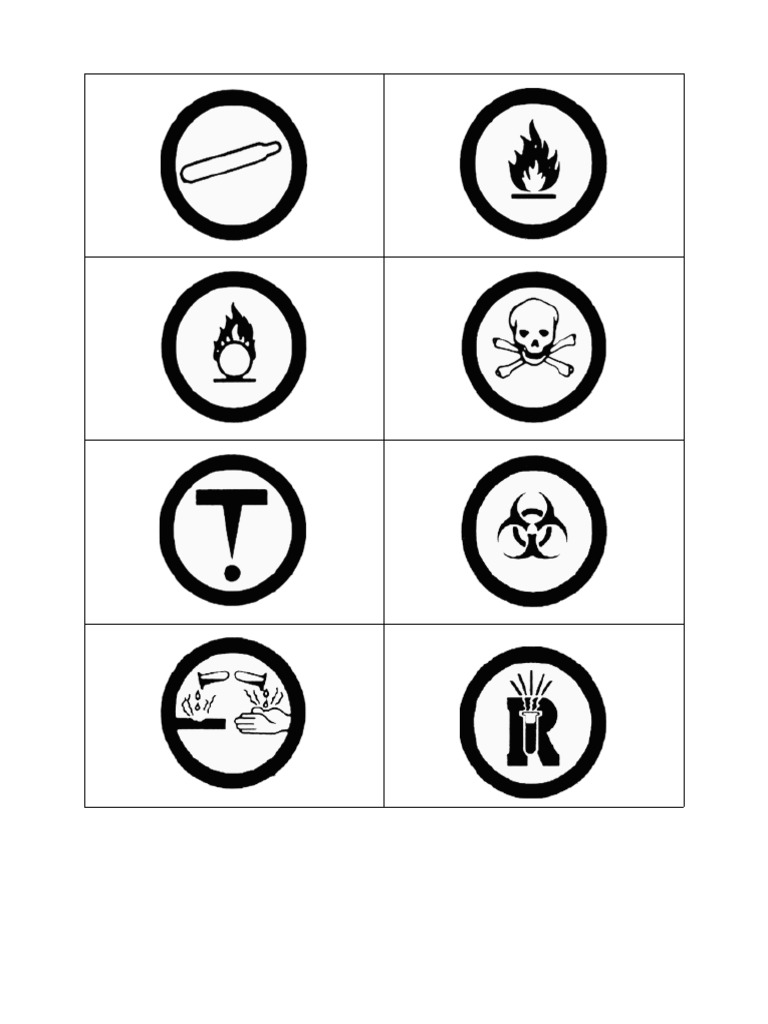 Symboles et précautions SIMDUT | PDF | Combustible | La combustion