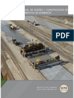 Manual de Diseño y Construcción de Pavimentos de Hormigón para Power Point