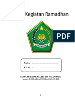 Buku Kegiatan Bulan Ramadhan SDN 136