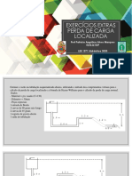 Exercicios Extras Perda de Carga Localizada