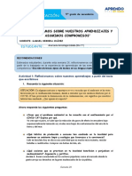 Comu SEMANA 26.REFLEXIÓN DE APRENDIZAJES