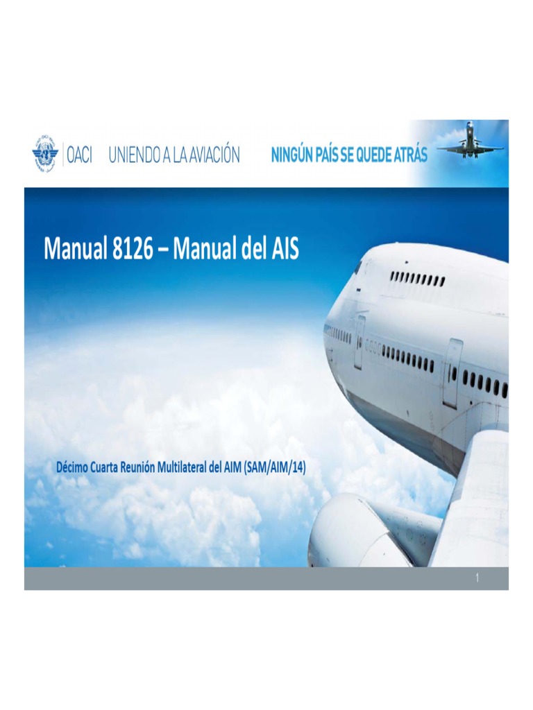 Manual del AIS - Doc 8126 OACI | PDF | Informática