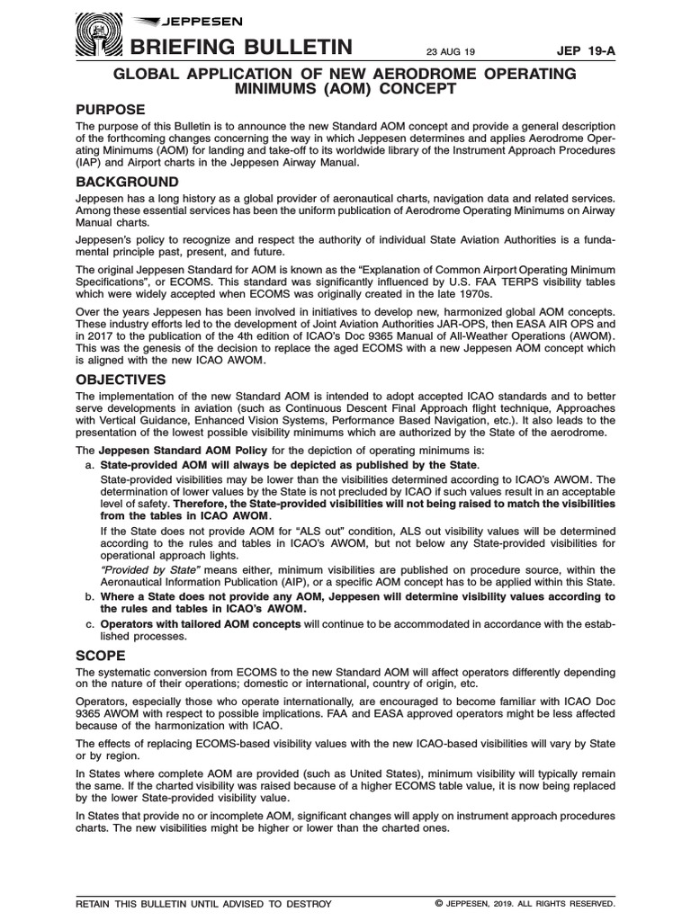 BriefingBulletinJEP15AAnnouncementAOMConcept23AUG19 PDF