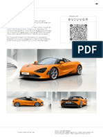 McLaren 720S Spider Order 8V1UVGR Summary 2022-10-13