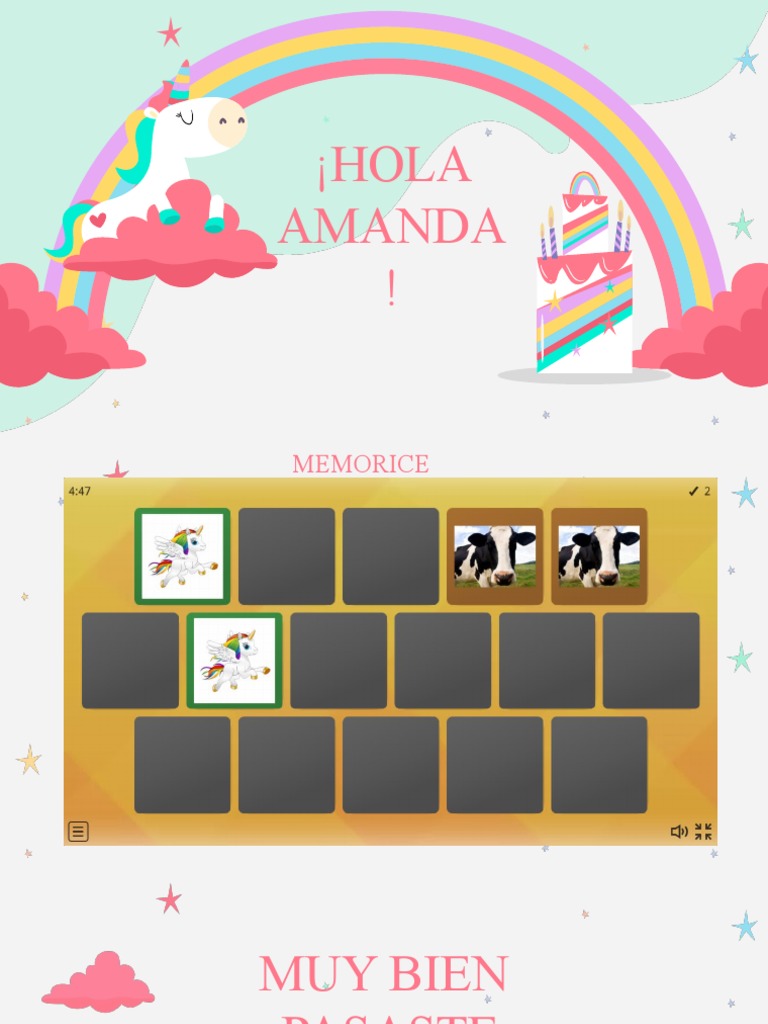¡Hola Amanda ! | PDF