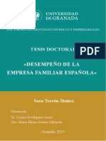Desempeño de La: Empresa Familiar Española