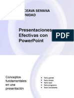 Presentaciones efectivas con PowerPoint