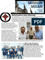 Mission Milan Newsletter