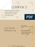 Krem dan Emas Elegan Berkelas Sederhana Presentasi Natal