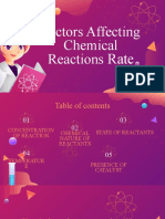 CHEMICAL REACTION Factors Affecting Chemical Reactions Lausa Harlequin Ruth A.